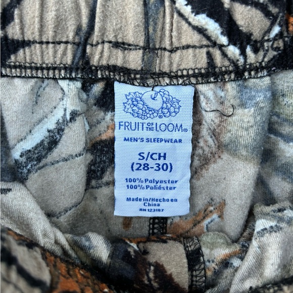 Real Tree Like Camo Pajama Pants Sweatpants Joggers - Picture 6 of 8